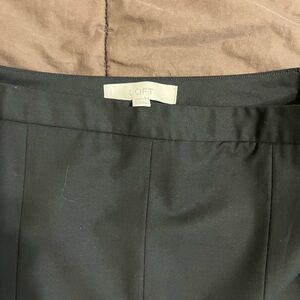 LOFT Classic Black Skirt